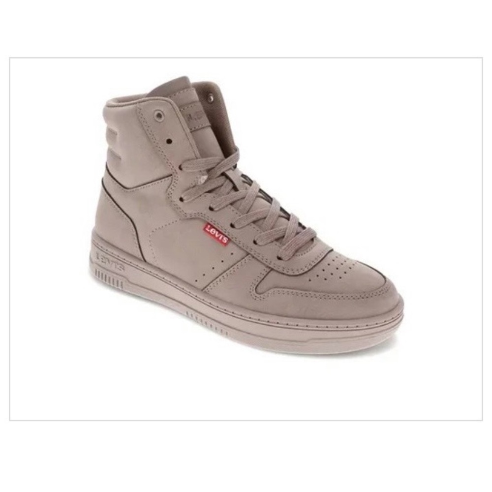 Levi's Men's Taupe High-Top Sneakers